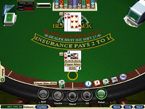 Blackjack en ligne